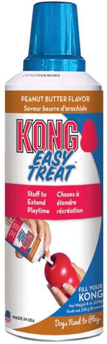 KONG Easy Treat Pindakaas - Blauw