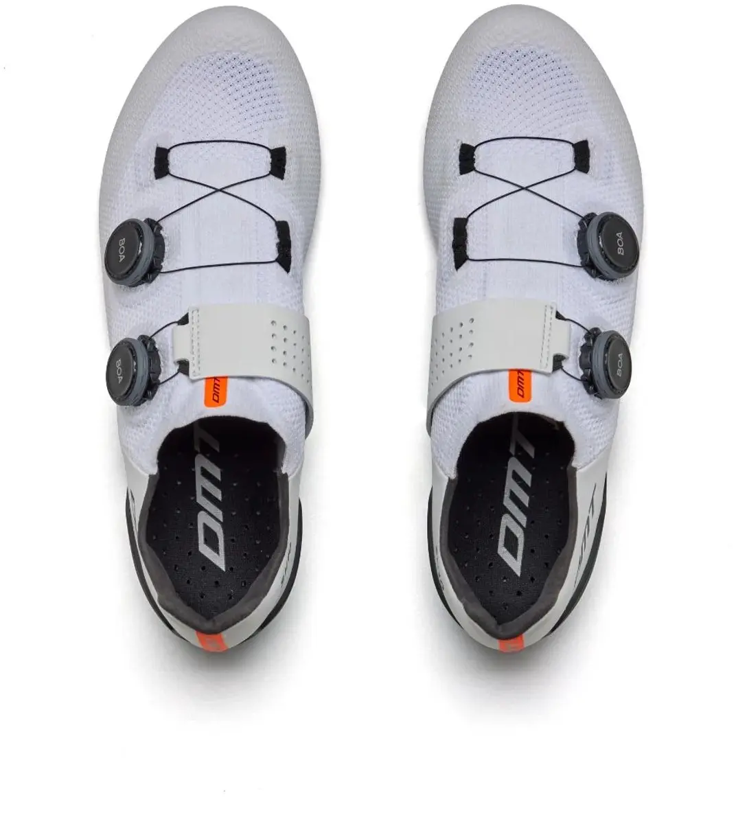 DMT SH10 Racefietsschoenen - 44 - Wit/Zwart - afbeelding 3 van 6