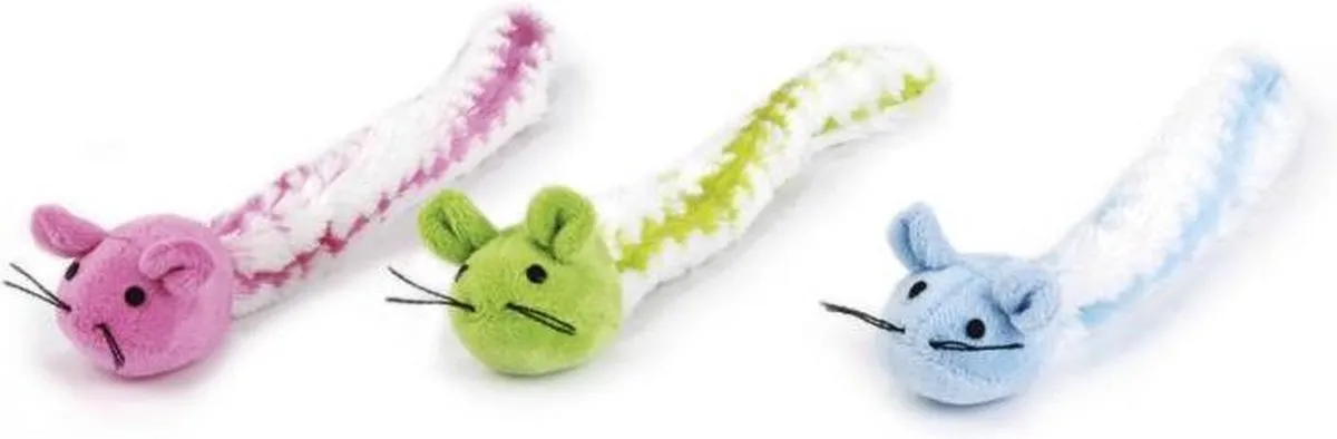 Beeztees Fluffel Pluche Kattenspeeltje