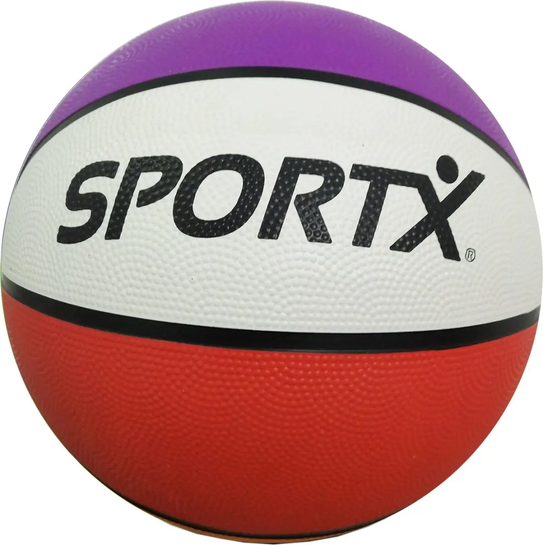 SportX Basketbal 24cm - Paars - afbeelding 3 van 5