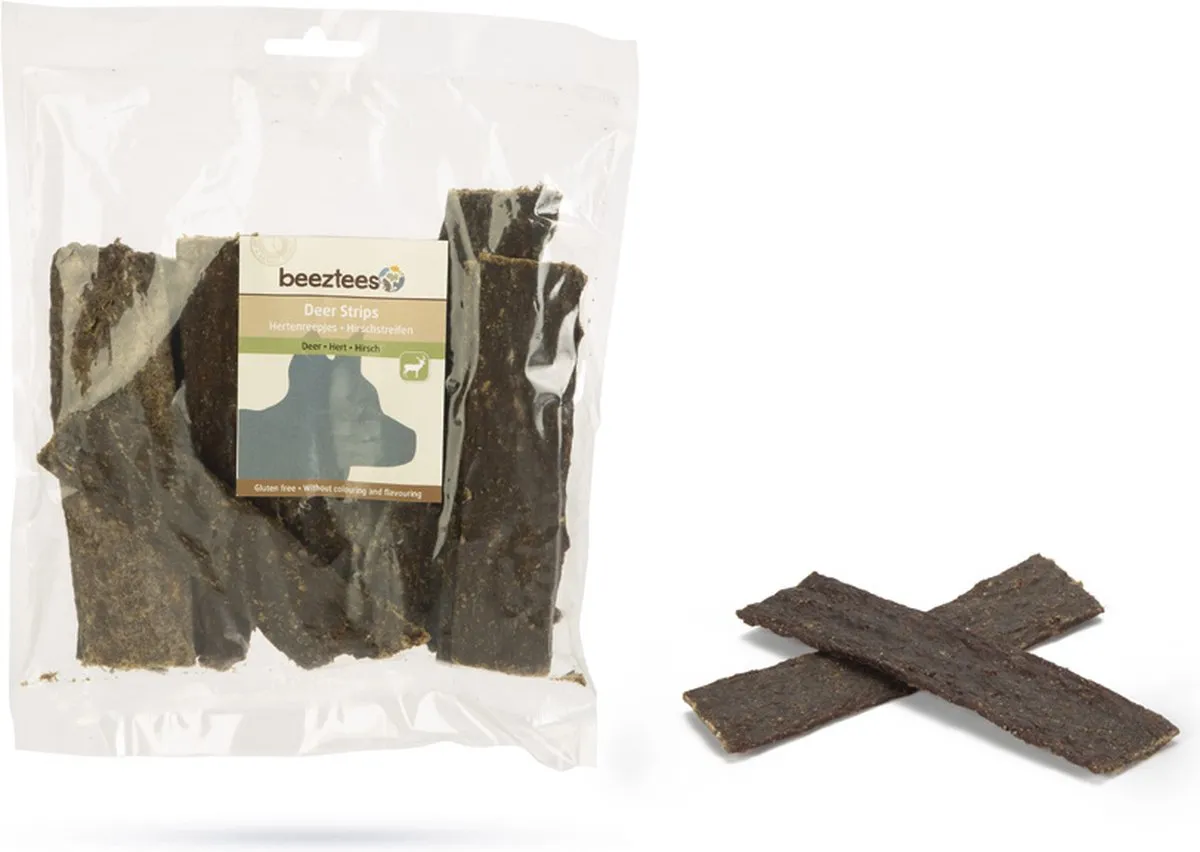 Beeztees Herten Reepjes 200g