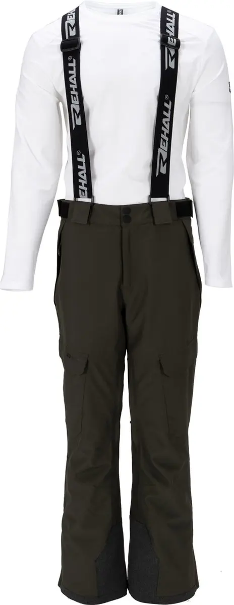 Rehall BACKBONE-R Heren Wintersportbroek Zwart S