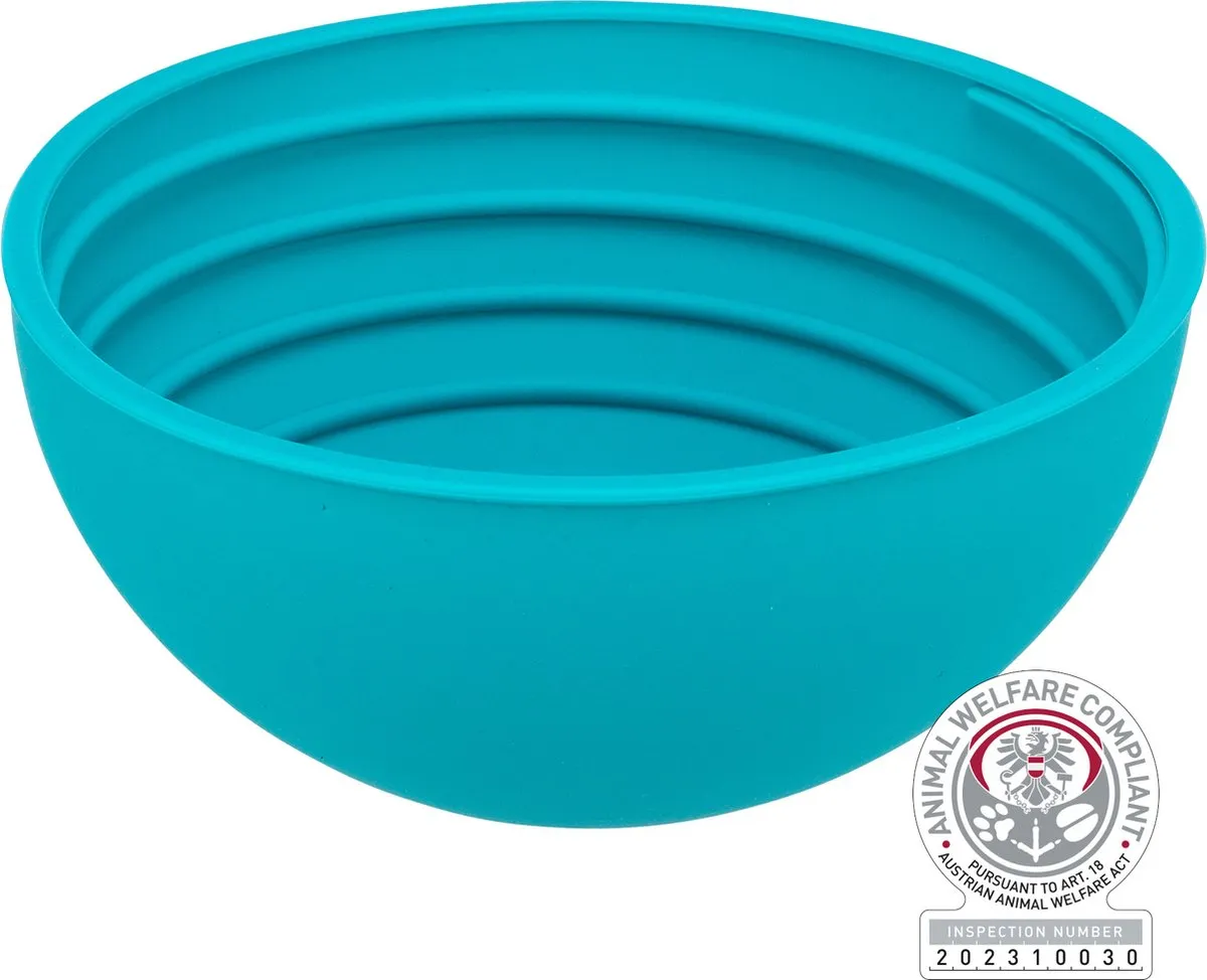 Trixie Lick'n'Snack Hondenvoerbak Anti-Schrokbak - 16 cm - Blauw