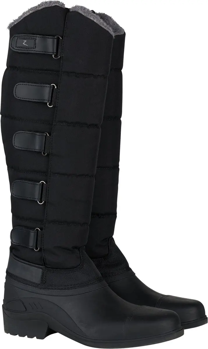 Horze Utah Thermolaarzen, dames, Black, 38