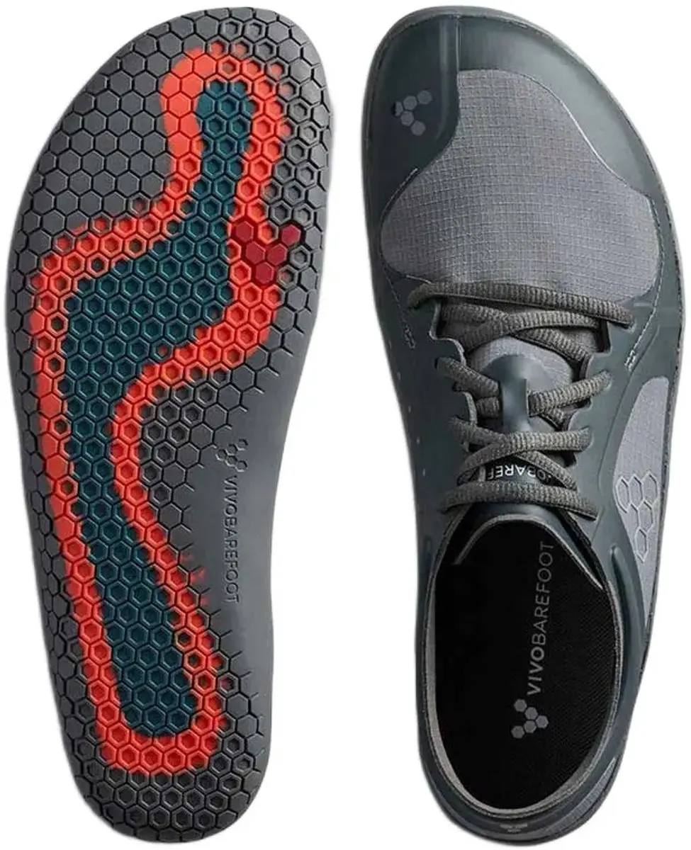 Vivobarefoot Primus Lite IV Hardloopschoenen - Grijs - afbeelding 3 van 4