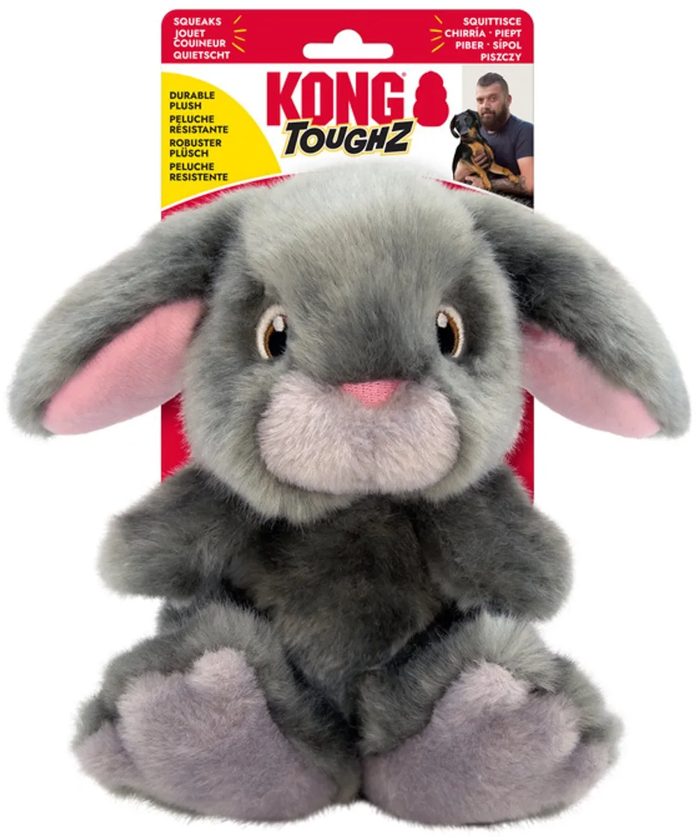 KONG Toughz Bunny Medium - Grijs