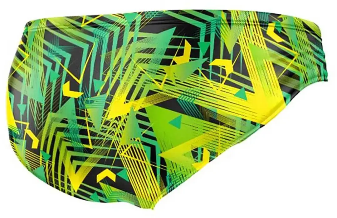 Turbo Geometric Fusion zwembroek - Groen M - afbeelding 4 van 4