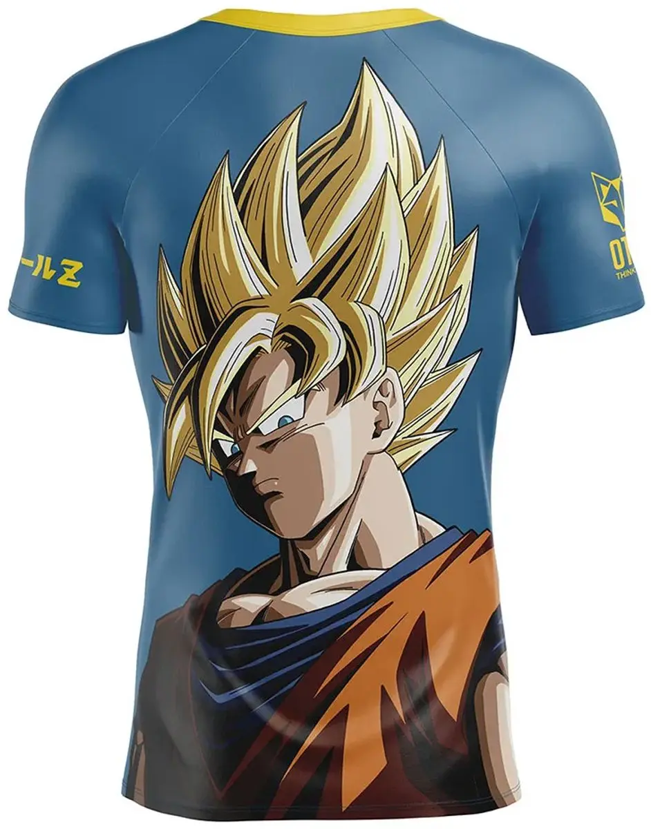 OTSO Dragon Ball Z T-shirt korte mouwen - Blauw - S - afbeelding 2 van 3