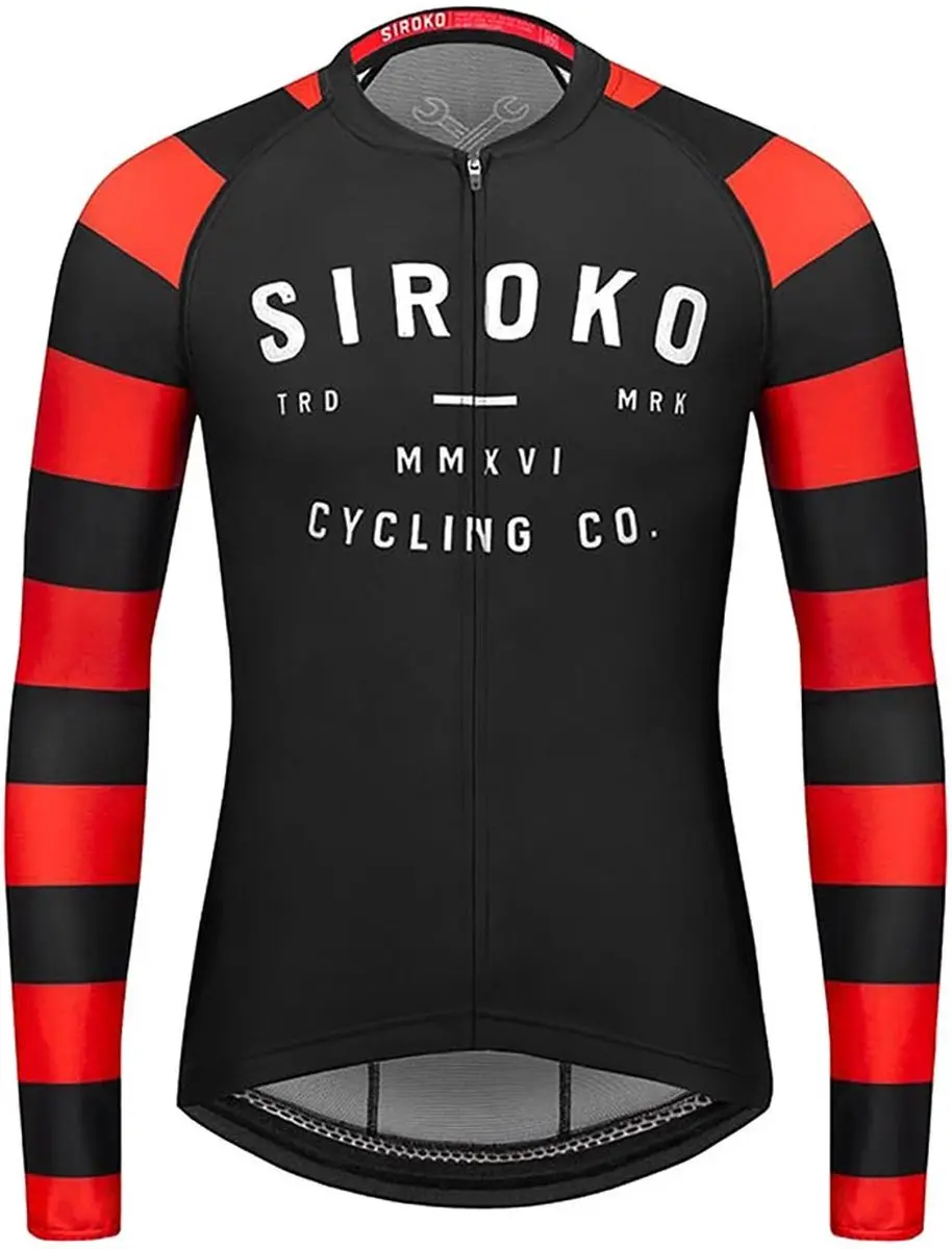 Siroko M2 Rider Trui Met Lange Mouwen Zwart L