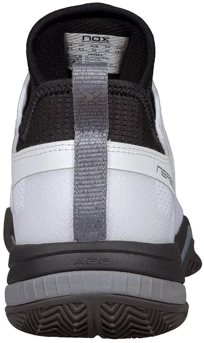 Nox Nerbo Padelschoenen - White/Raven - afbeelding 6 van 6
