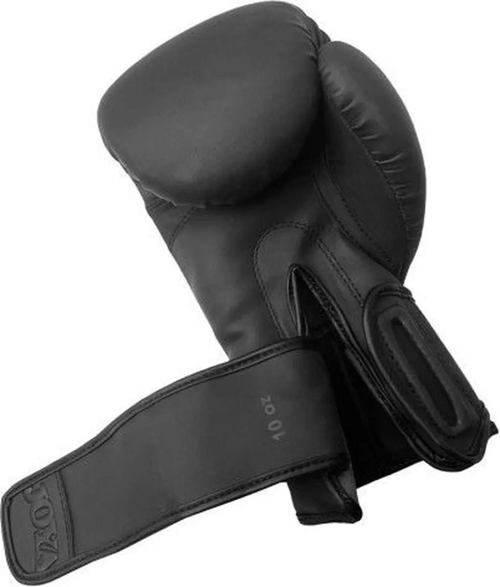 Joya Metal Pro Bokshandschoenen - PU - Zwart - afbeelding 5 van 6