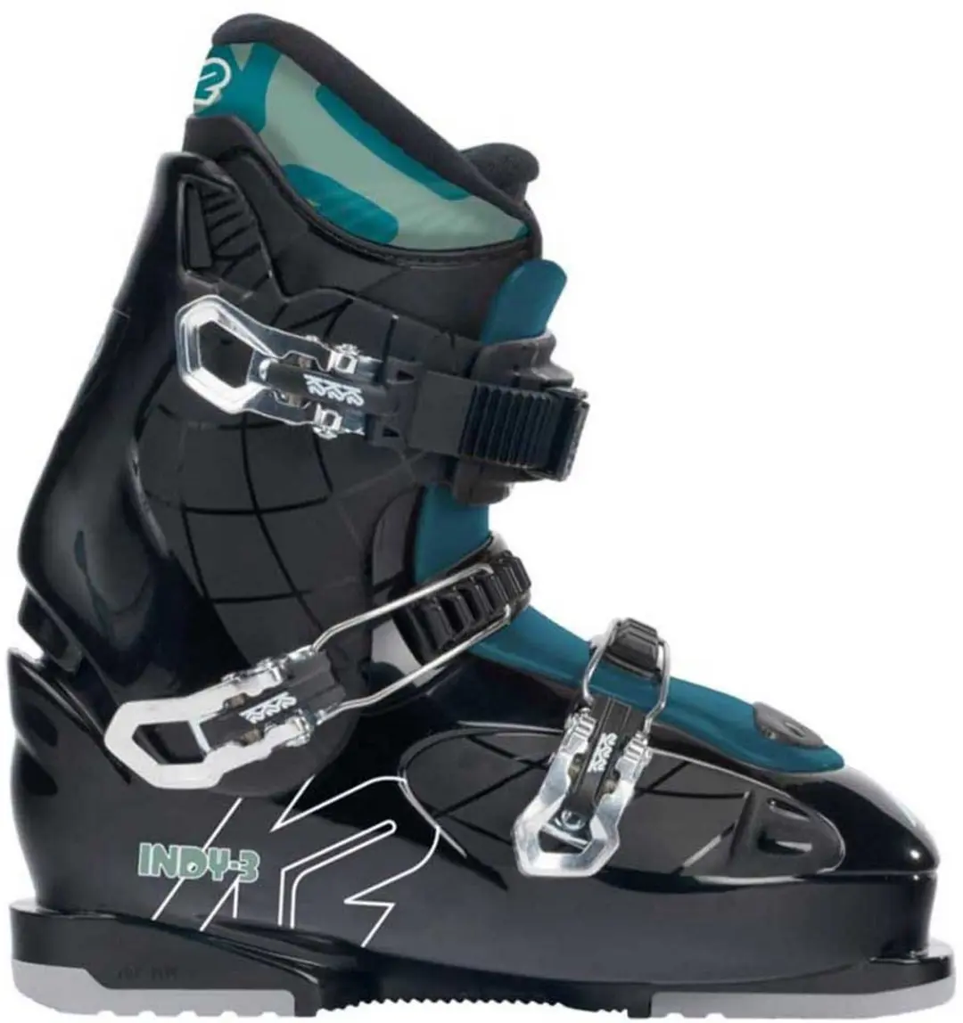 K2 Indy 3 Alpine Skischoenen Blauw 24.5 Kinderen