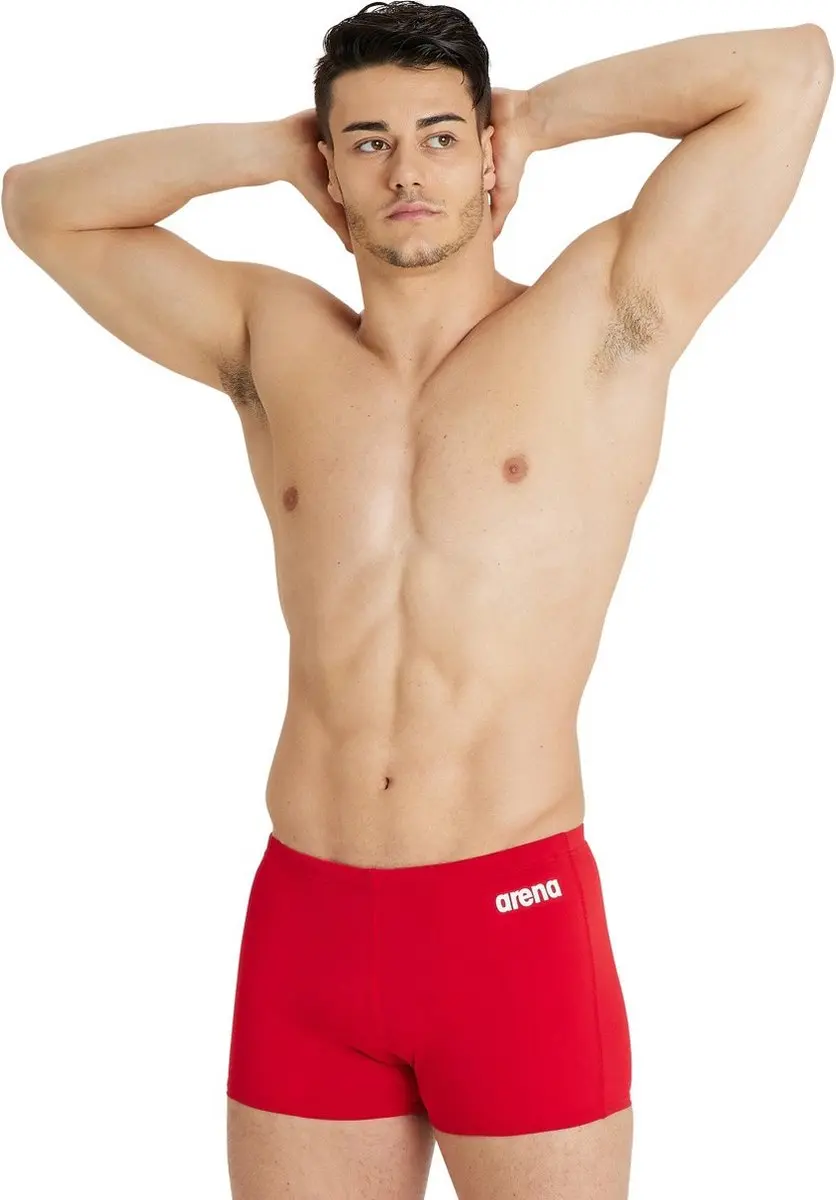 Arena M Team Swim Short Solid Rood - afbeelding 5 van 6