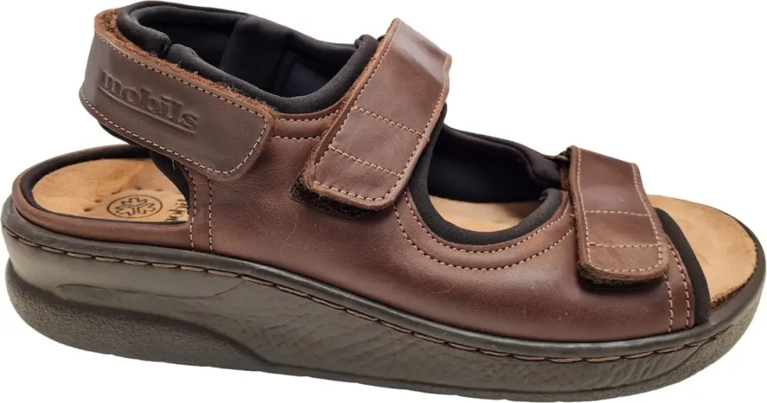 Mephisto Valden Oldbrush Heren sandalen 45 Bruin