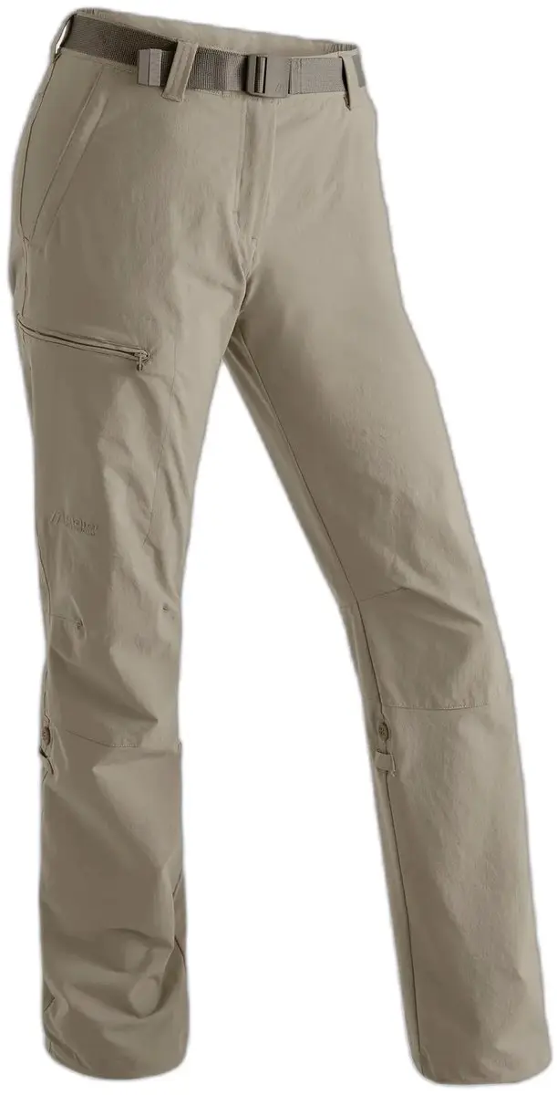Maier Sports Lulaka lange broek Dames beige Maat 46-kort