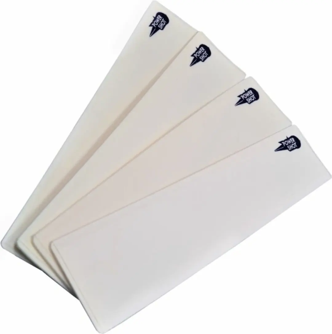 Set van 4 witte stroken