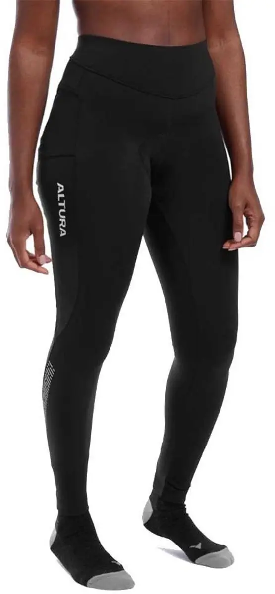 Altura Dwr Nightvision Lange Broek Zonder Bretels Zwart L Man