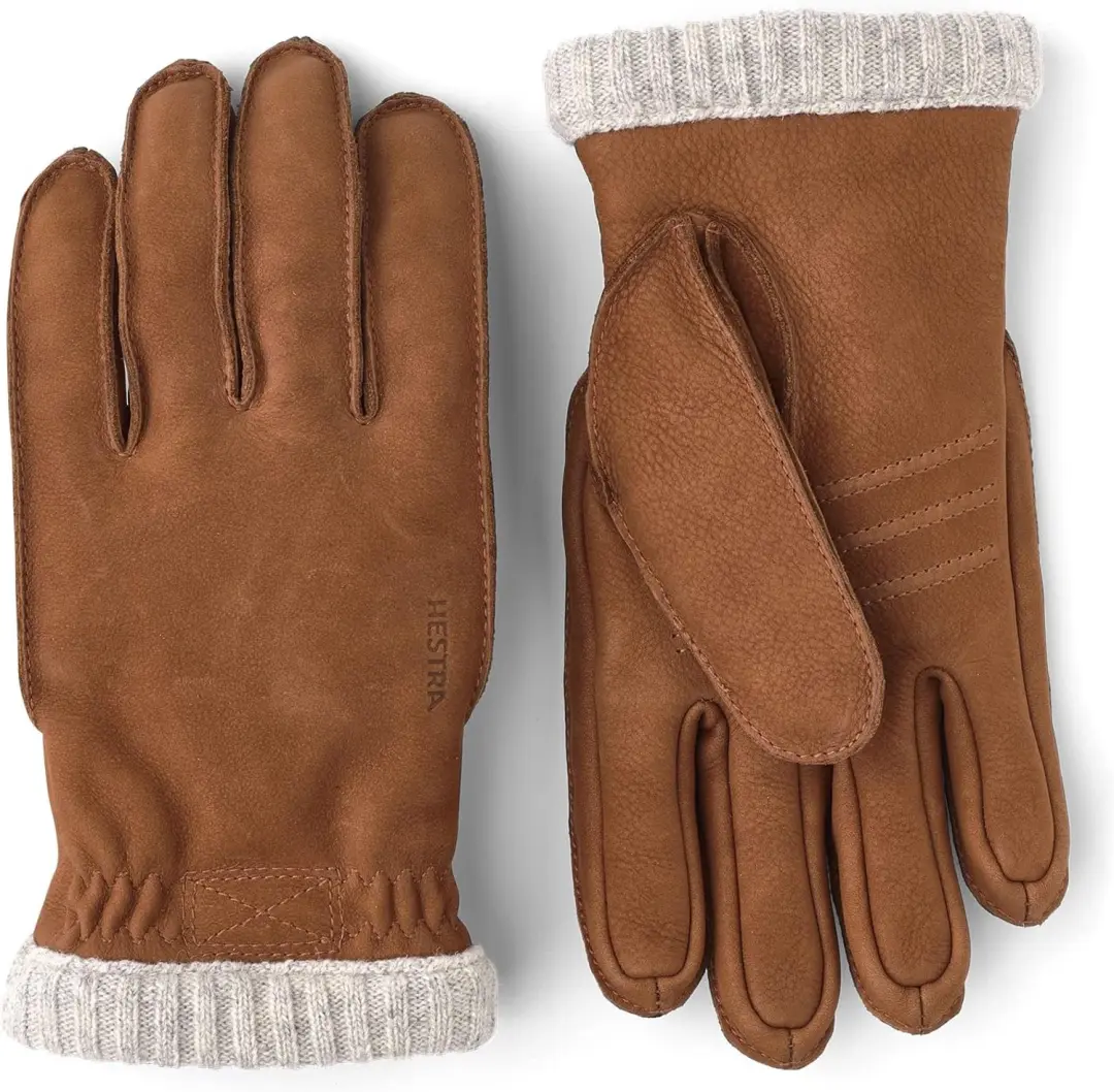 Hestra Joar Nubuck Leren Handschoenen Heren