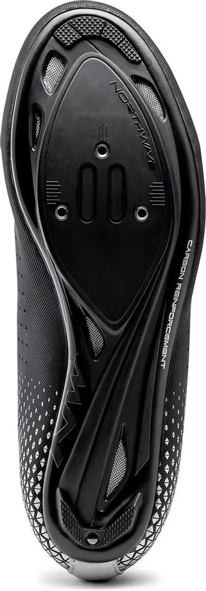 Northwave Core Plus 2 Wielrenschoenen - Zwart/Zilver - afbeelding 6 van 6