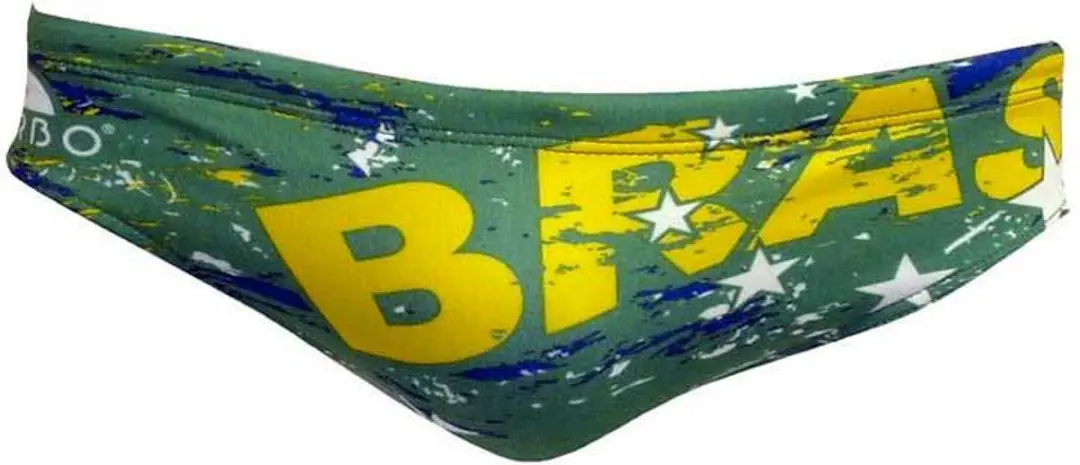 Turbo Brazil 2010 Zwemslip Groen M Man