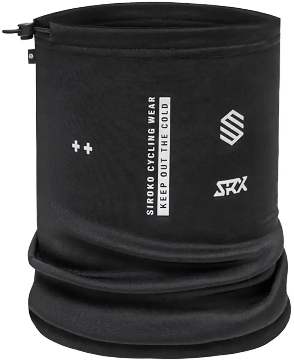Siroko Srx Ultra Polar Thermal Nekwarmer Zwart Man