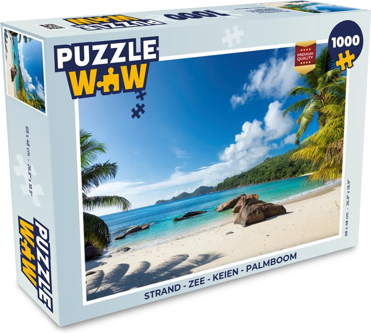 PuzzleWow Legpuzzel 1000 Stuks