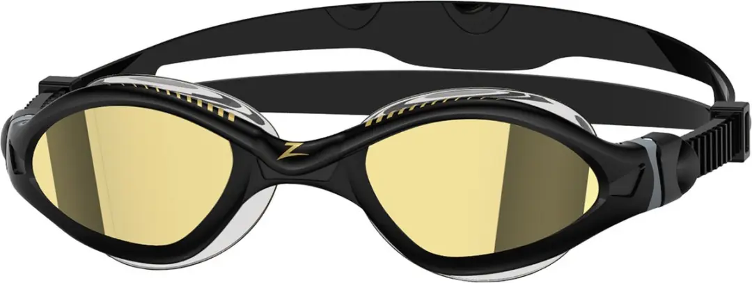 Zoggs Tiger Lsr+ Zwembril Met Spiegelglazen Zwart Regular Man,Vrouw