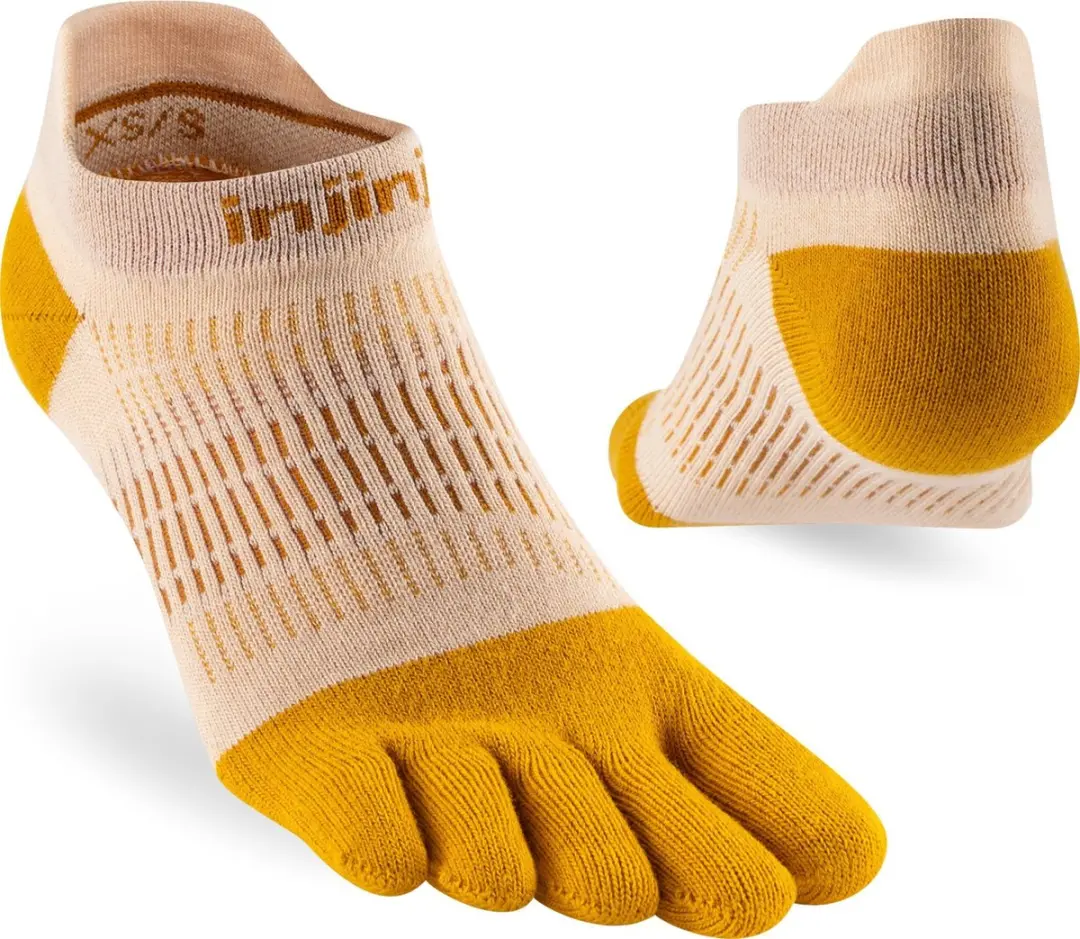 Womens Run Lightweight No-Show Golden Spice