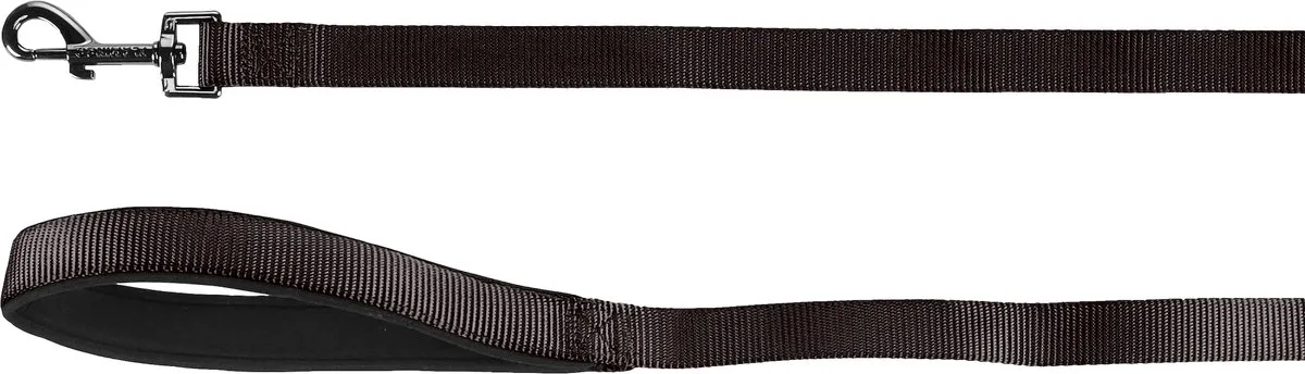 Flamingo Abbi Looplijn Zwart 1,3m 20mm