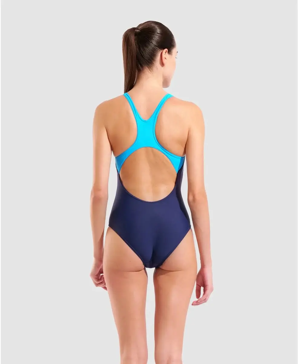 Dames zwempak uit 1 stuk Arena Lace Solid - afbeelding 2 van 4