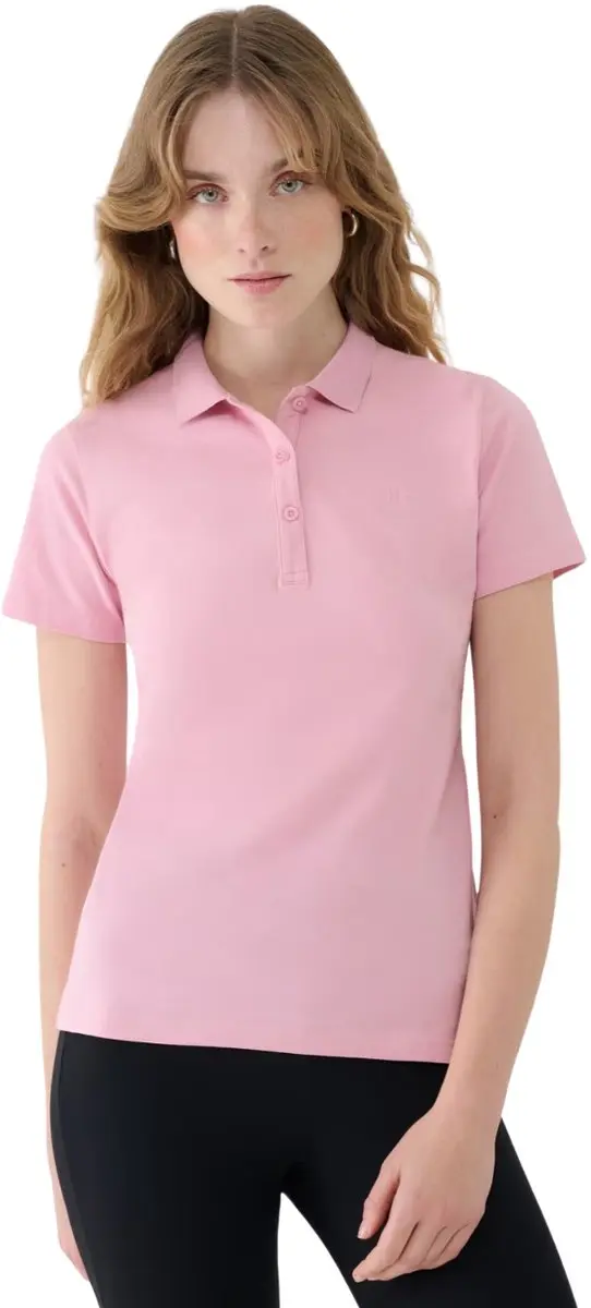 4F T-shirt Dames Poloshirt Roze
