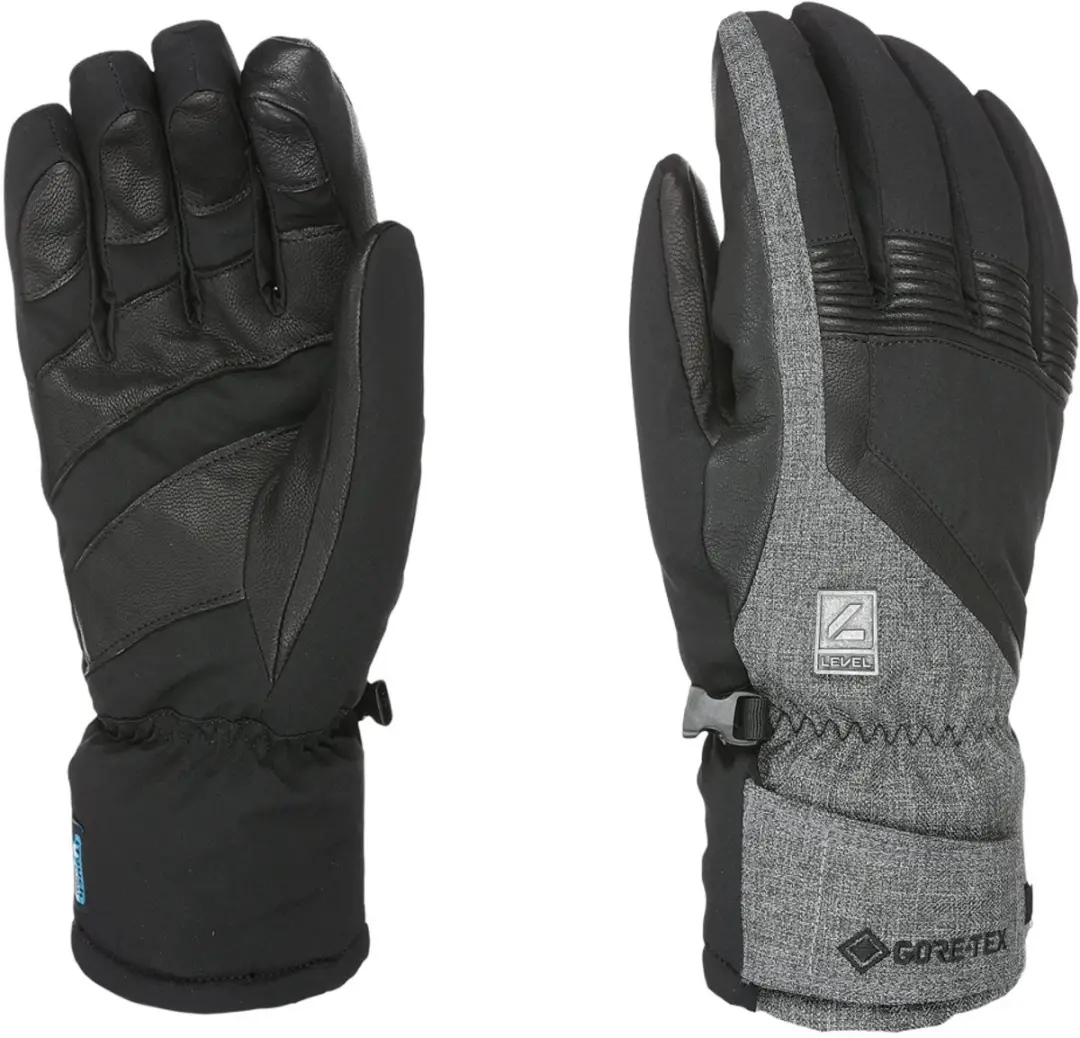 Level I-super Radiator Goretex Handschoenen Zwart,Grijs M-L Man