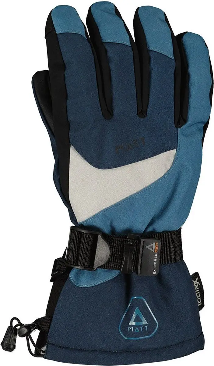 Matt Skitime Handschoenen Blauw S Man