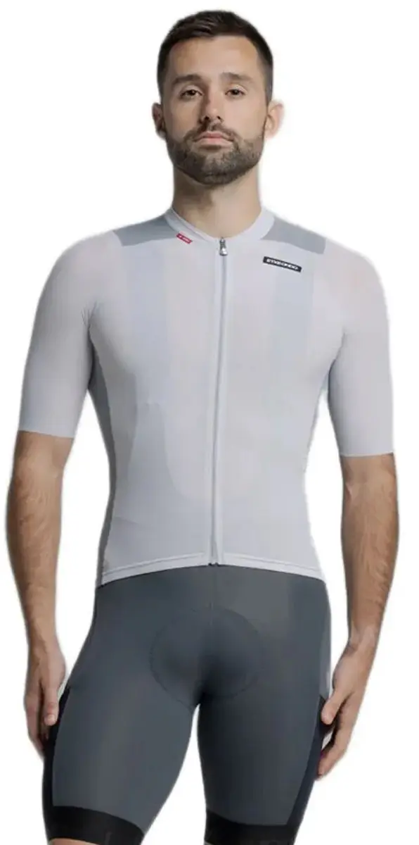 Etxeondo Alde 110 Colour Edition Korte Mouw Wielertrui Grijs XL Man