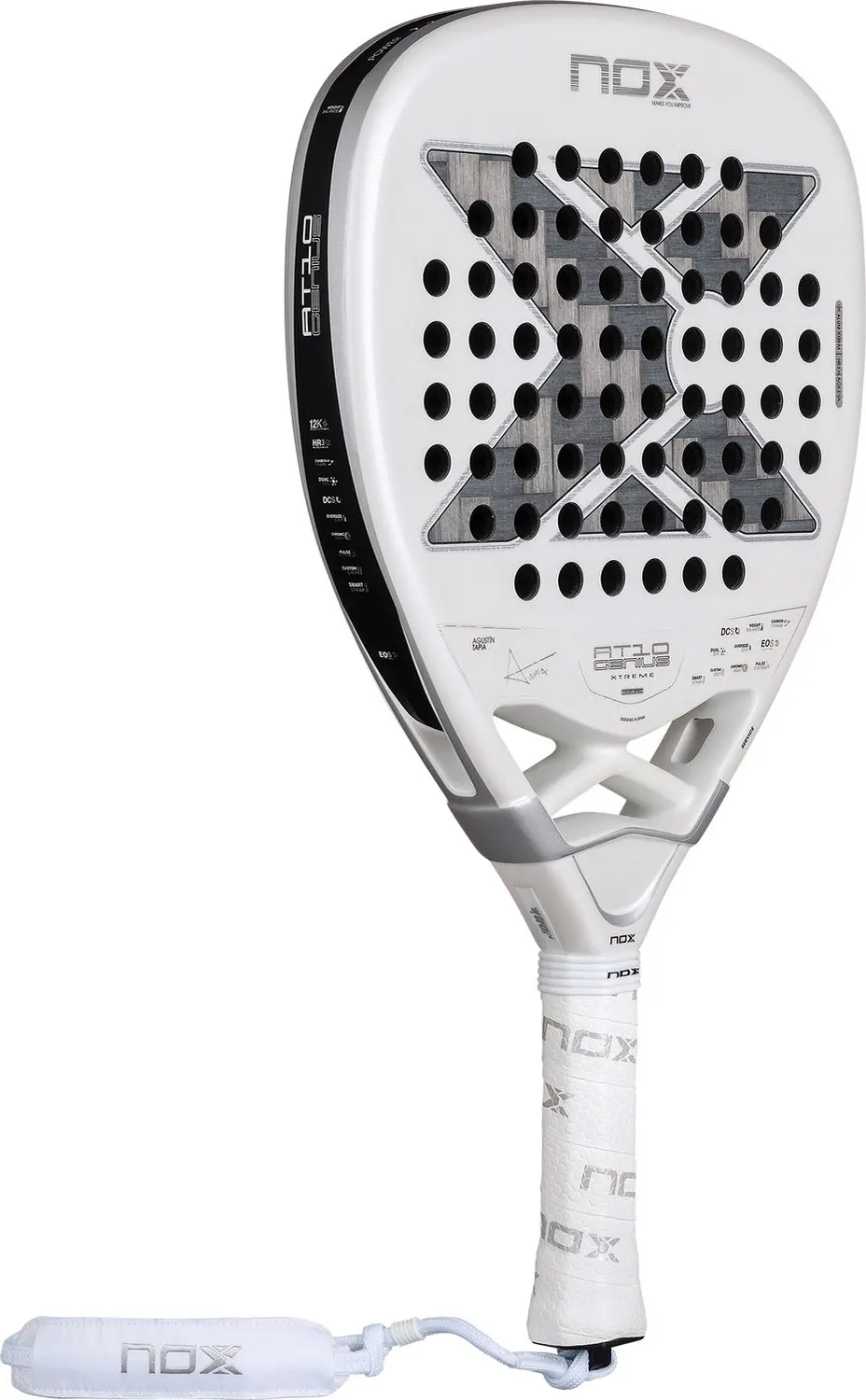 Nox AT10 Genius Attack 12K Alum Xtrem Padelracket - afbeelding 6 van 6