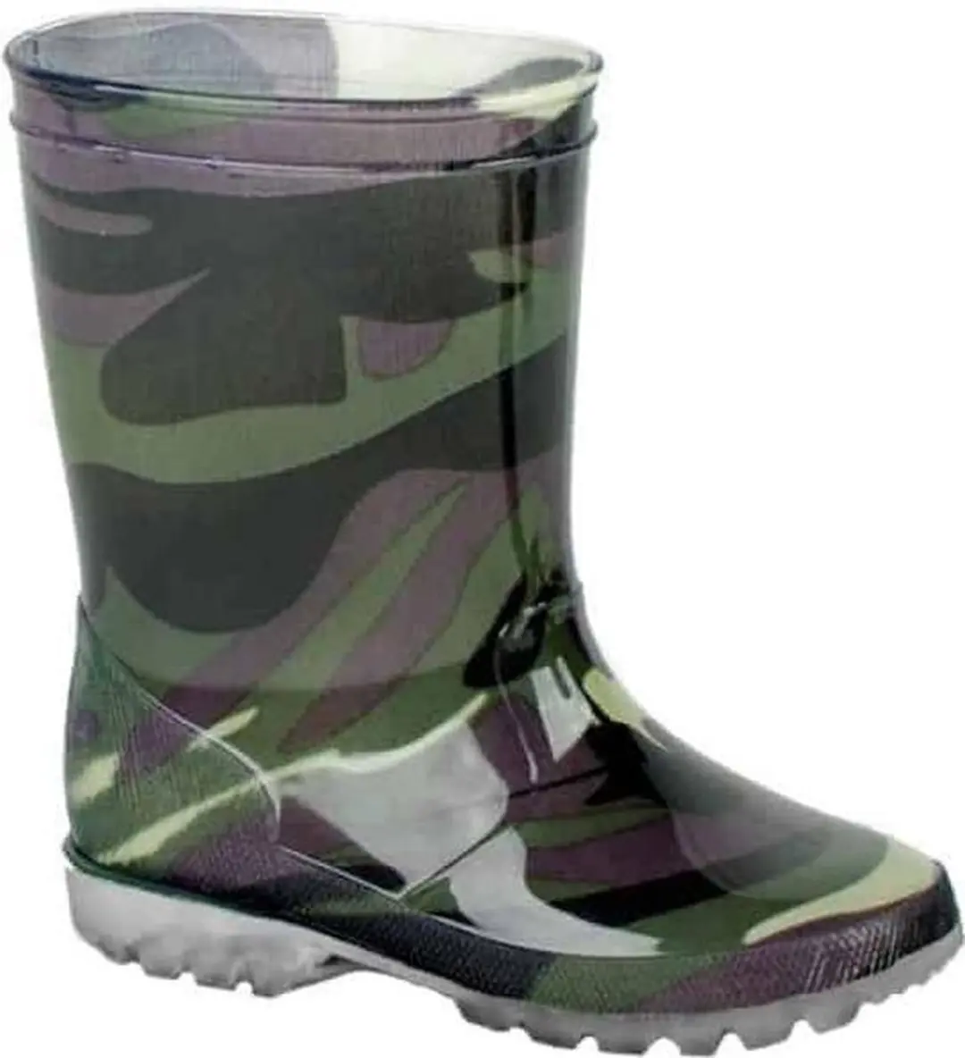 Kinder regenlaars Gevavi Jungle met LED