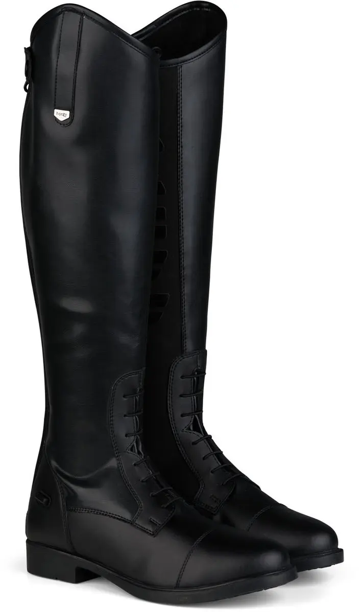 Horze Rover Siliconen Rijlaarzen, Black, 39 R