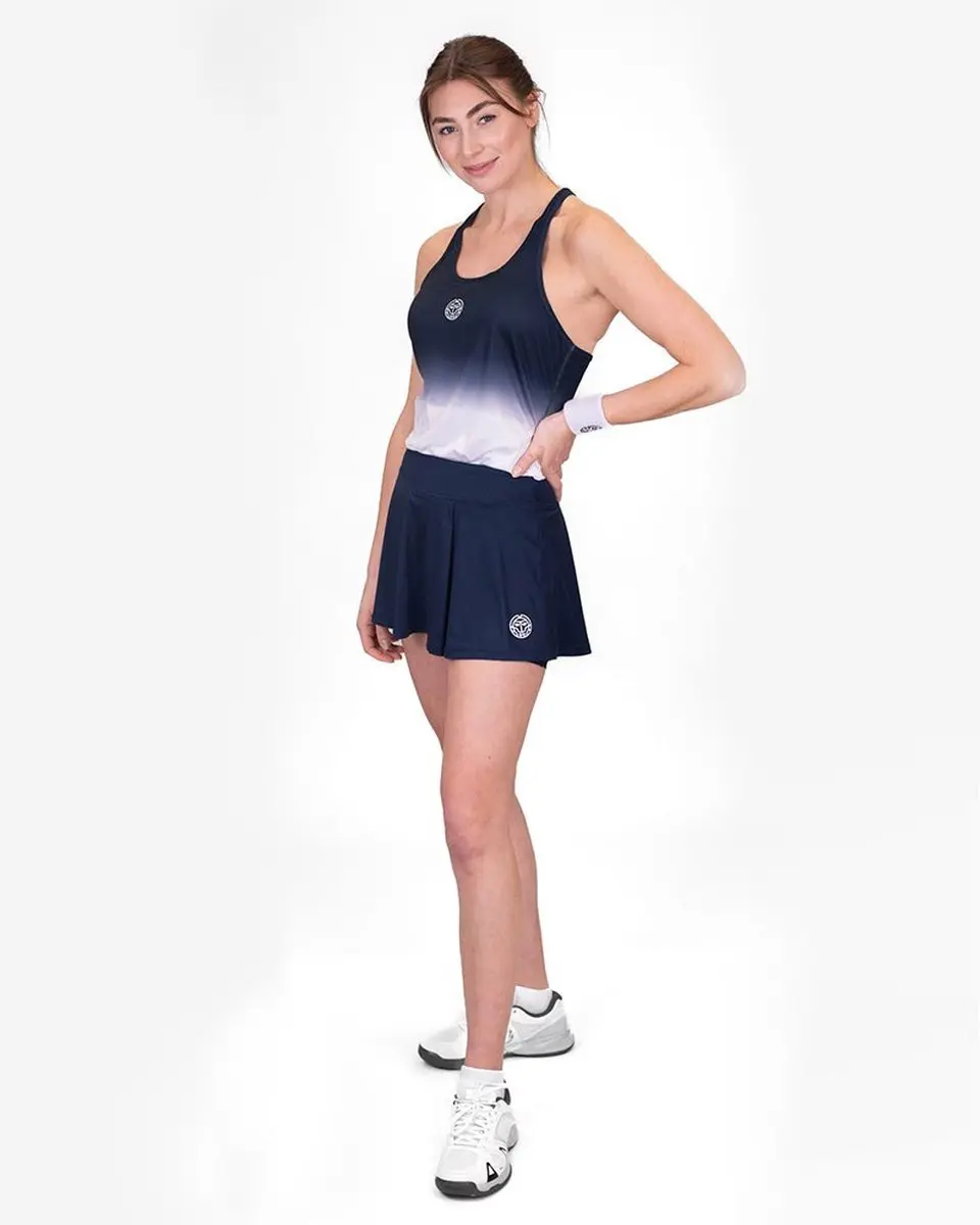Bidi Badu Crew Gradiant Tanktop Dames - Donkerblauw/Wit - afbeelding 4 van 6