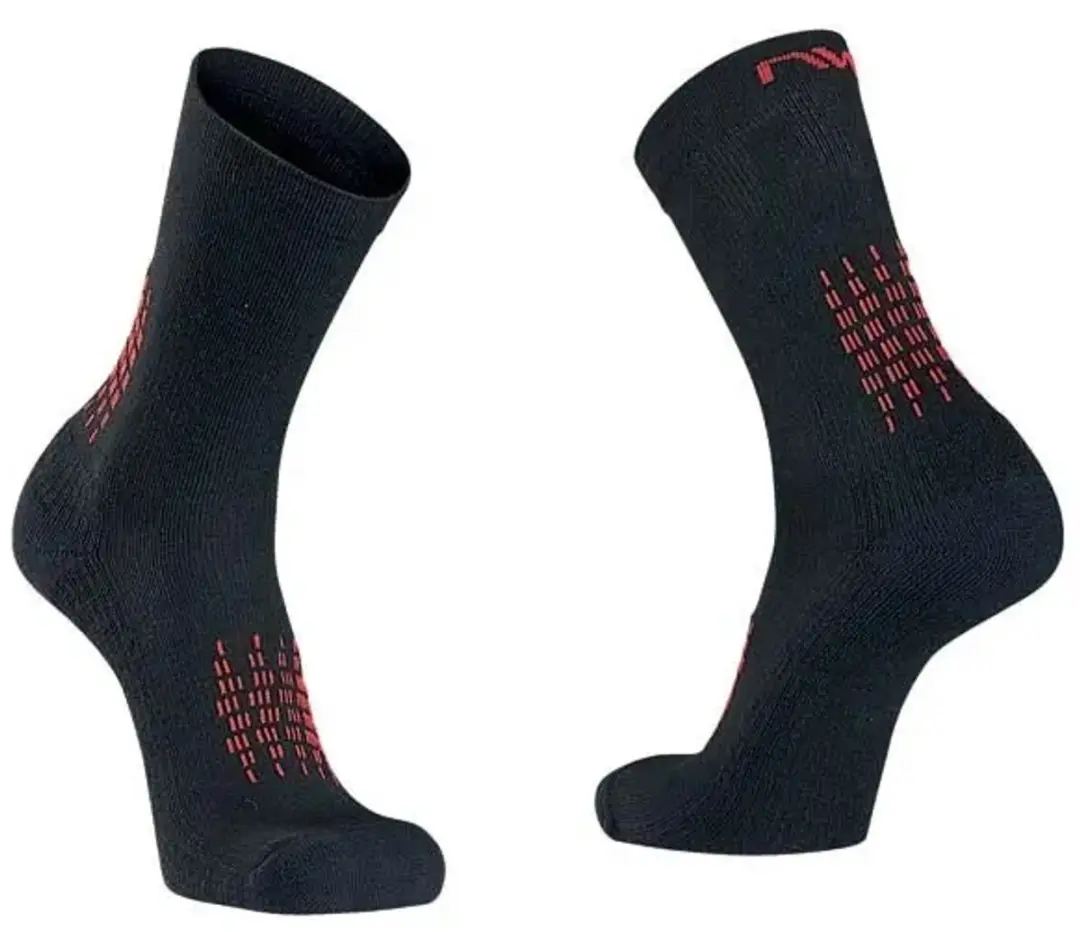 Northwave Fast Winter Sokken zwart/rood - afbeelding 2 van 2
