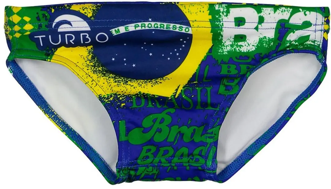 Turbo Happy Brasil Zwemslip Veelkleurig 3-4 Years Jongen