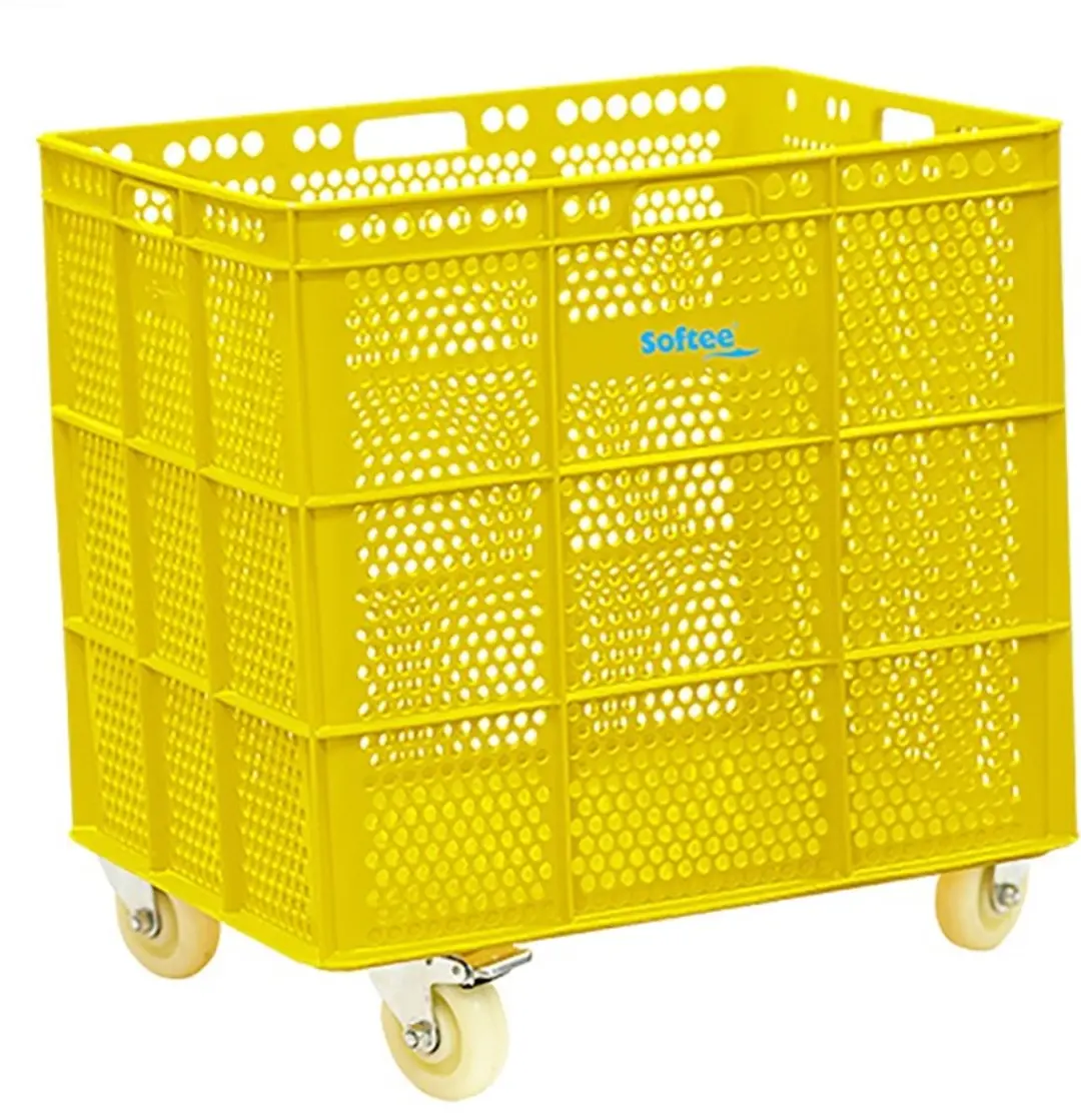Softee Pu Mand Met Wielen Blanco - afbeelding 2 van 2