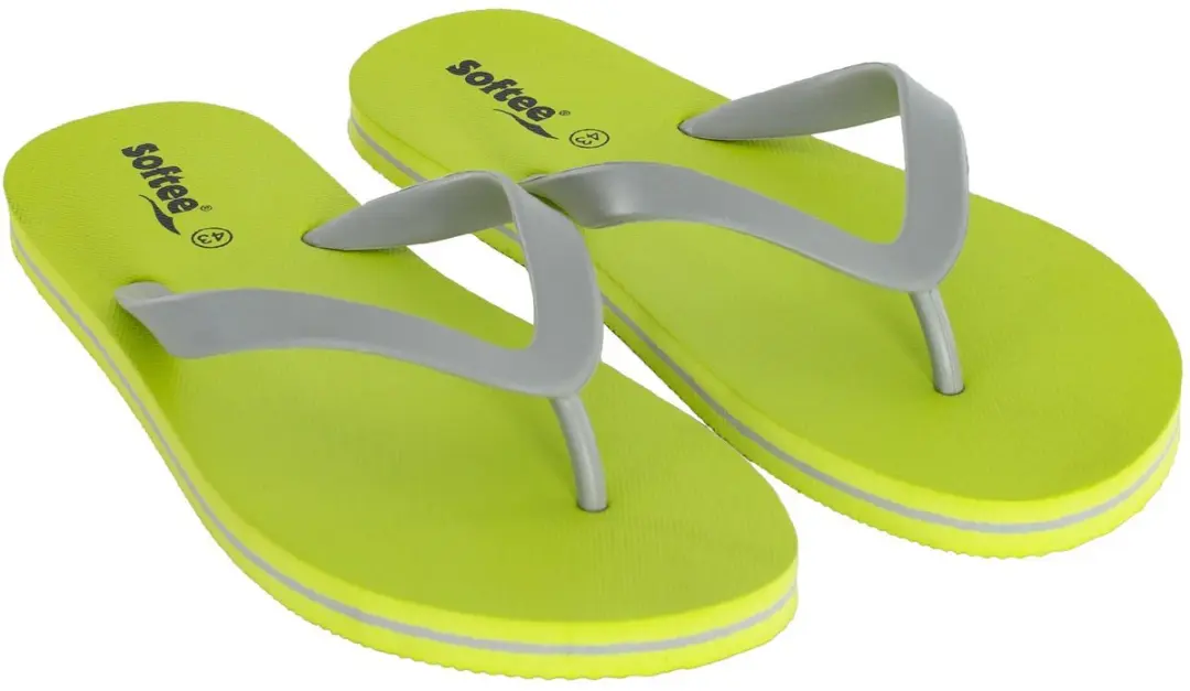 Softee Kokosslippers Lima/Gris