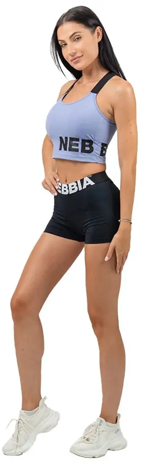 Nebbia High Waisted Glute Pump Hoge Taille Korte Leggings Zwart S Vrouw