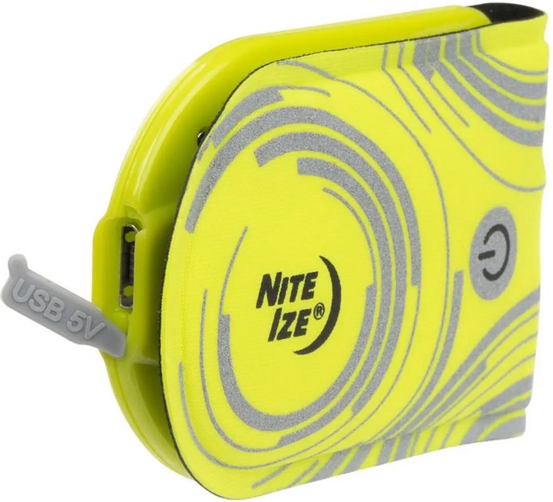 Nite Ize TagLit Oplaadbare Magnetische LED Lampje - Fluo Geel - afbeelding 2 van 6