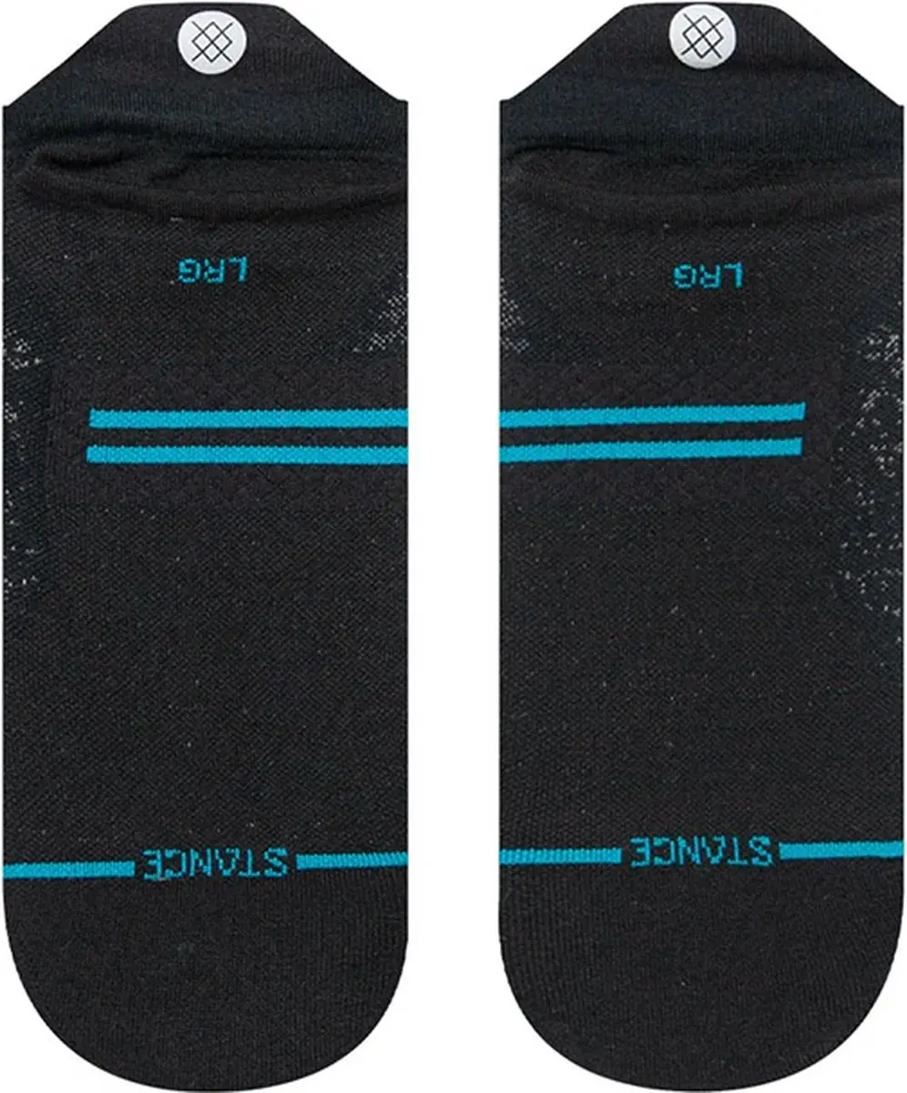 Stance Run Ultra Tab Sneakersokken - Zwart - afbeelding 6 van 6