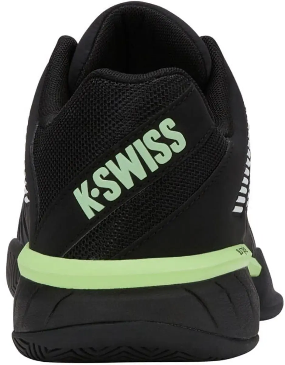 K-Swiss Express Light 3 Heren Tennisschoenen - Zwart/Neon Groen - 41 - afbeelding 6 van 6