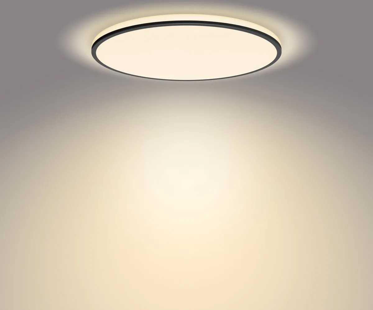 Philips Ozziet Plafondlamp 22W - Ø40cm - Zwart - afbeelding 6 van 6