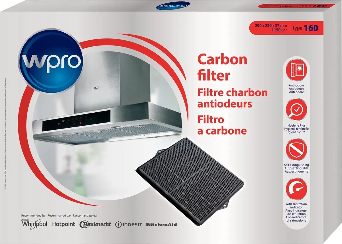 Whirlpool CHF160 Koolstoffilter