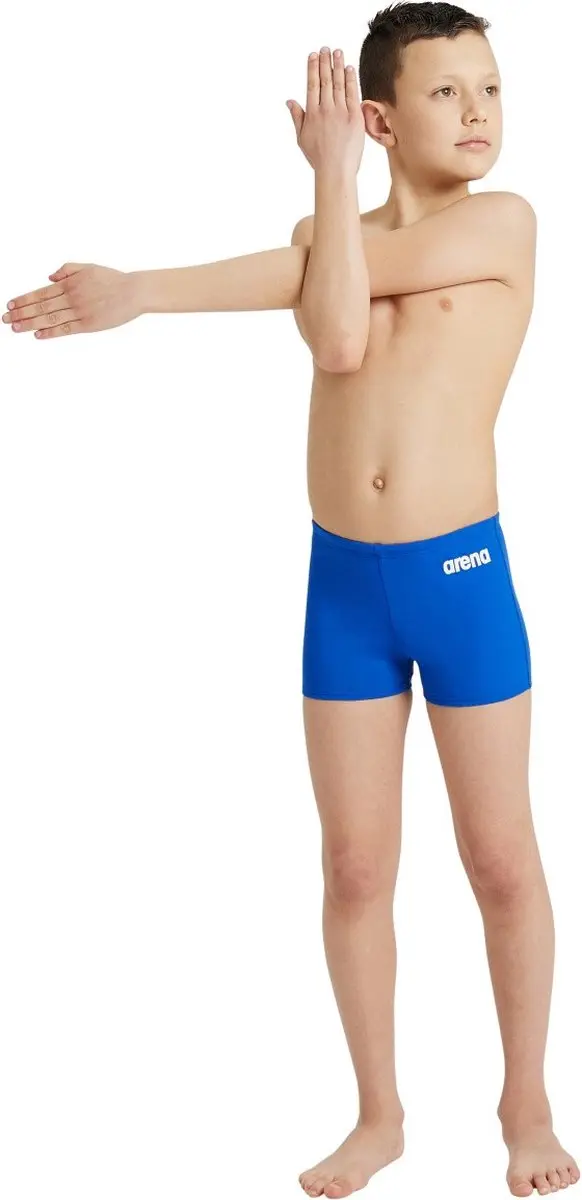 Arena Team Effen badpak jongens 140 - Blauw - afbeelding 2 van 6
