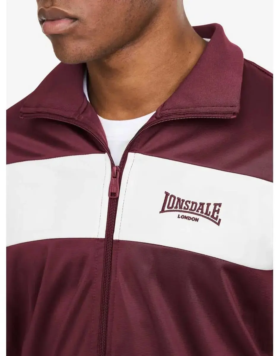 Lonsdale Meols Sweatshirt Rood L - afbeelding 4 van 4